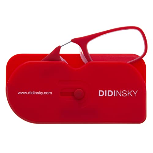 DIDINSKY Lesebrille für Damen und Herren Transparent. Kompakte leichte randlose brillen. Brillengestelle für damen und herren irormphiblen. Lesehilfe Retro. 10 Farben - MOMA (FerrariBio, 2.5, x) DIDINSKY Lesebrille für Damen und Herren Transparent. Kompakte leichte randlose brillen. Brillengestelle für damen und herren irormphiblen. Lesehilfe Retro. 10 Farben - MOMA (FerrariBio, 2.5, x) von DIDINSKY