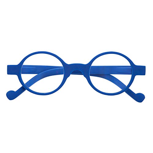 DIDINSKY Lesebrille mit Ultra Clear Vision Special zum Lesen. Korrekturbrillen für Damen und Herren. Gummi-Touch und entspiegelte Kristalle. Klein + 1.0 - HAKONE BOOK von DIDINSKY