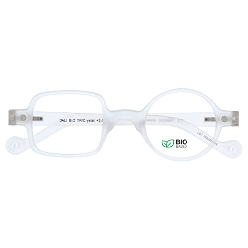 DIDINSKY Presbyopie Lesebrille oder Presbyopie Anti Blaulicht Anti Blaulicht für Männer und Frauen. Rubber Touch, Flexible Bügel und Entspiegelte Gläser - DALI BIO (Smoke, 2, x) von DIDINSKY