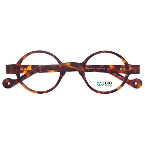 DIDINSKY Presbyopie Lesebrille oder Presbyopie Anti Blaulicht Anti Blaulicht für Männer und Frauen. Rubber Touch, flexible Bügel und entspiegelte Gläser - HAKONE BIO (Havana, 2.5, x) von DIDINSKY