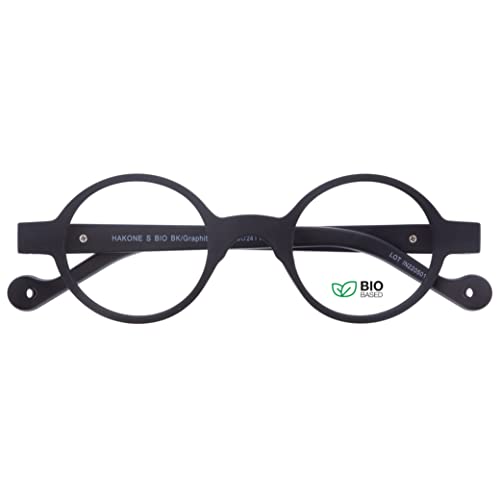 DIDINSKY Presbyopie Lesebrille oder Presbyopie Anti Blaulicht Anti Blaulicht für Männer und Frauen. Rubber Touch, flexible Bügel und entspiegelte Gläser - HAKONE BIO (Graphite, 1.5, x) von DIDINSKY