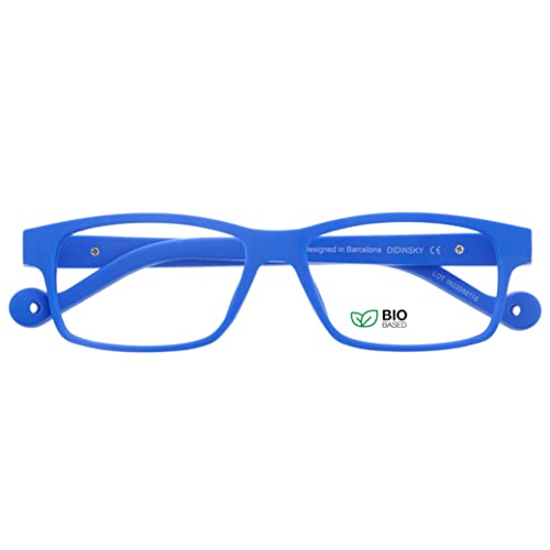 DIDINSKY Presbyopie Lesebrille oder Presbyopie Anti Blaulicht Anti Blaulicht für Männer und Frauen. Rubber Touch, flexible Bügel und entspiegelte Gläser. Klein +1.5 - THYSSEN BIO von DIDINSKY