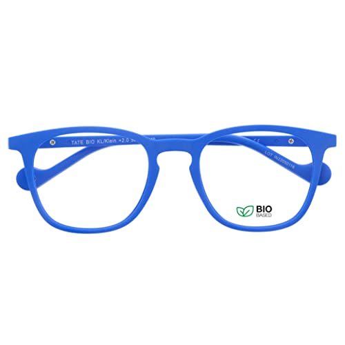 DIDINSKY Presbyopie Lesebrille oder Presbyopie Anti Blaulicht Anti Blaulicht für Männer und Frauen. Rubber Touch, flexible Bügel und entspiegelte Gläser. Klein +2.5 - TATE BIO von DIDINSKY