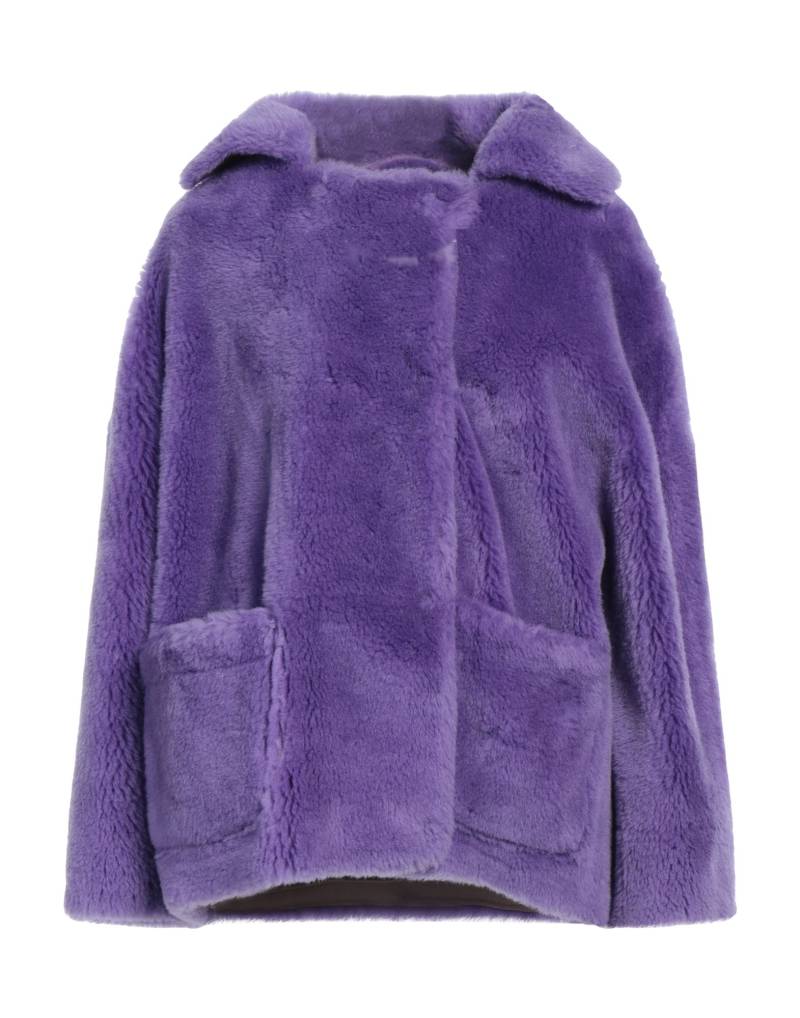 DIEGO M Shearling- & Kunstfell Damen Malve von DIEGO M