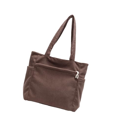 DIEKE Damentasche Herbst Winter Achseltasche Große Kapazität Schulter Cord Handtasche Casual Shopping für Alltag Frauen Herbst Winter Schulter Schule Große Kapazität Achsel, braun, One Size DIEKE Damentasche Herbst Winter Achseltasche Große Kapazität Schulter Cord Handtasche Casual Shopping für Alltag Frauen Herbst Winter Schulter Schule Große Kapazität Achsel, braun, One Size von DIEKE
