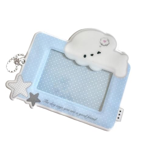 DIEKE Lovely Card Holders Credit Card Case Protective Sleeve Photocard Holders 3 Inch Bus Protector with Keychain, a von DIEKE