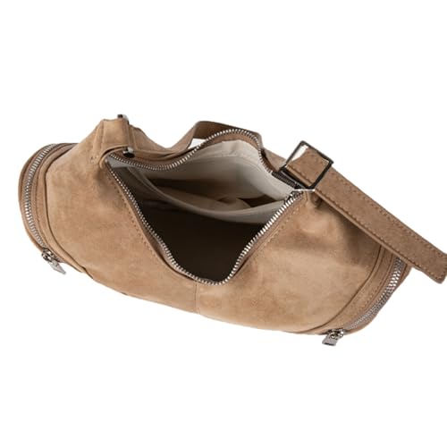DIEKE Vielseitige Schultertasche mit verstellbarem Riemen, Reise-Unterarm-Geldbörse, lässige Achseltasche für Modepersonen, Retro-Accessoire, aprikose, One Size DIEKE Vielseitige Schultertasche mit verstellbarem Riemen, Reise-Unterarm-Geldbörse, lässige Achseltasche für Modepersonen, Retro-Accessoire, aprikose, One Size von DIEKE