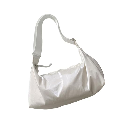 Damen Herbst Schultertasche Achseltasche Mode Crossbody Einkaufen Pendeln Koreanische Stile Messenger All Matching Schulter für Frauen Herbst Crossbody Handtasche Achsel, weiß, One Size Damen Herbst Schultertasche Achseltasche Mode Crossbody Einkaufen Pendeln Koreanische Stile Messenger All Matching Schulter für Frauen Herbst Crossbody Handtasche Achsel, weiß, One Size von DIEKE