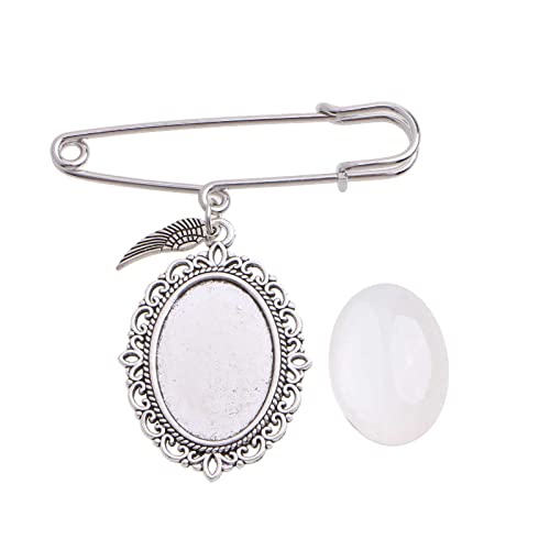 Hochzeits-Boutonniere Foto Charm Pin Brosche ovaler Rahmen für Mutter der Braut oder des Bräutigams oder Blumenstrauß, Metall Hochzeits-Boutonniere Foto Charm Pin Brosche ovaler Rahmen für Mutter der Braut oder des Bräutigams oder Blumenstrauß, Metall von DIEKE