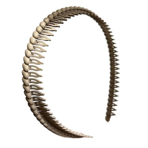 Rutschfeste, schmale Stirnbänder mit Zahnkamm für Damen, Haar-Mode-Accessoires von DIEKE