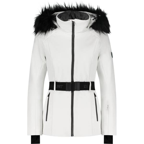 DIELSPORT Damen Funktionsjacke LANA - WOMEN'S SKI JACKET WITH DETACHABLE FAUX FUR - REGULAR FIT, SEMILONG von DIELSPORT