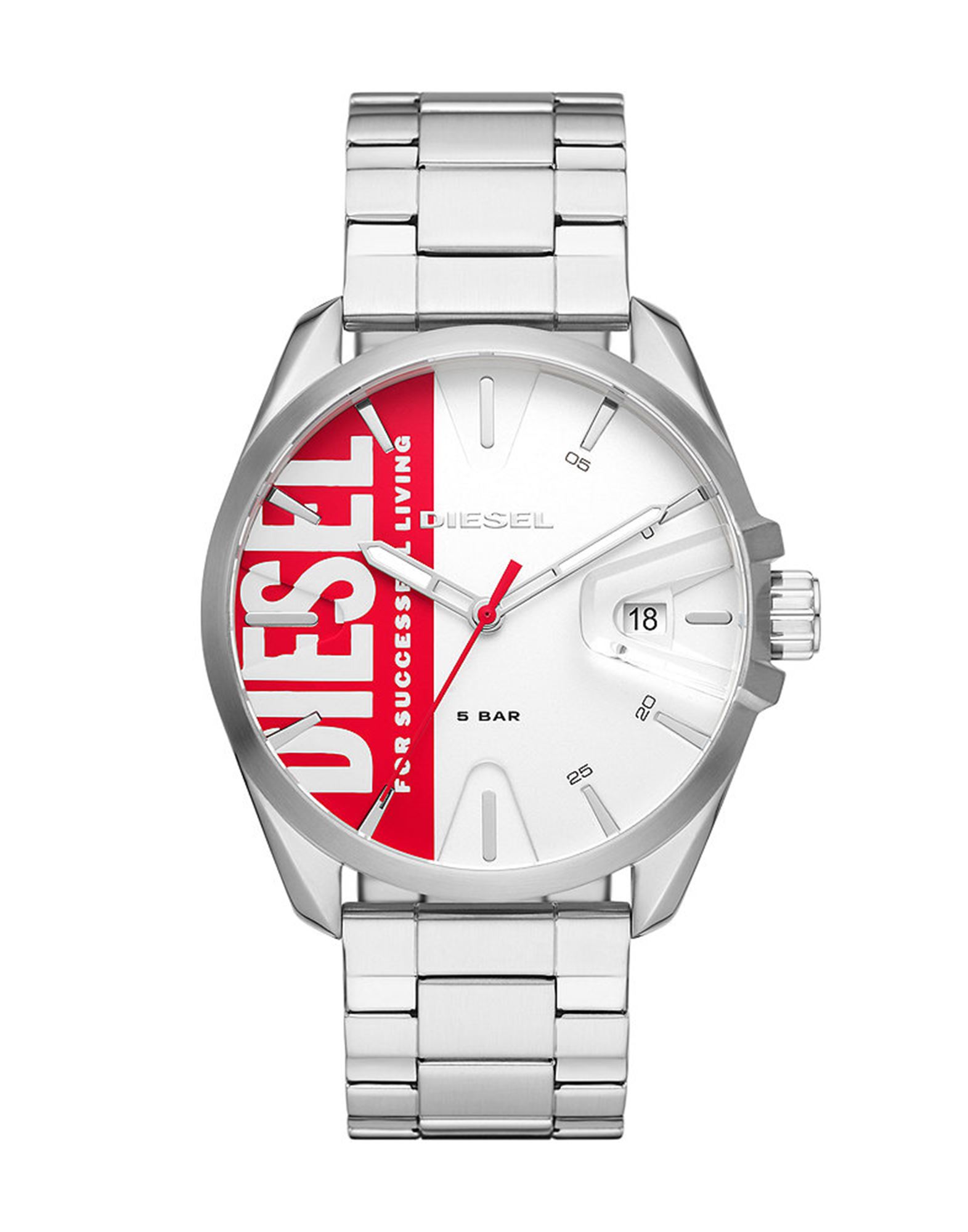 DIESEL Armbanduhr Herren Silber von DIESEL