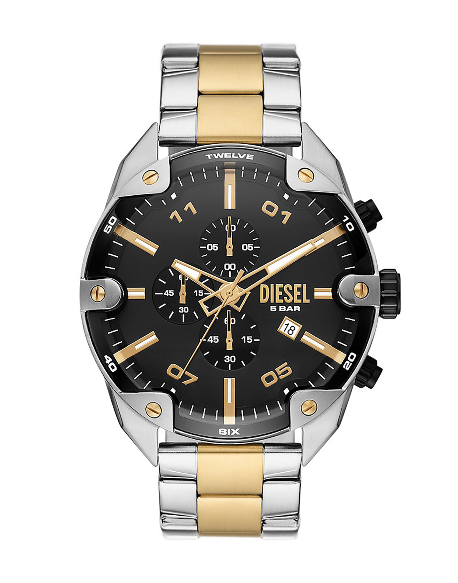 DIESEL Armbanduhr Herren Silber von DIESEL