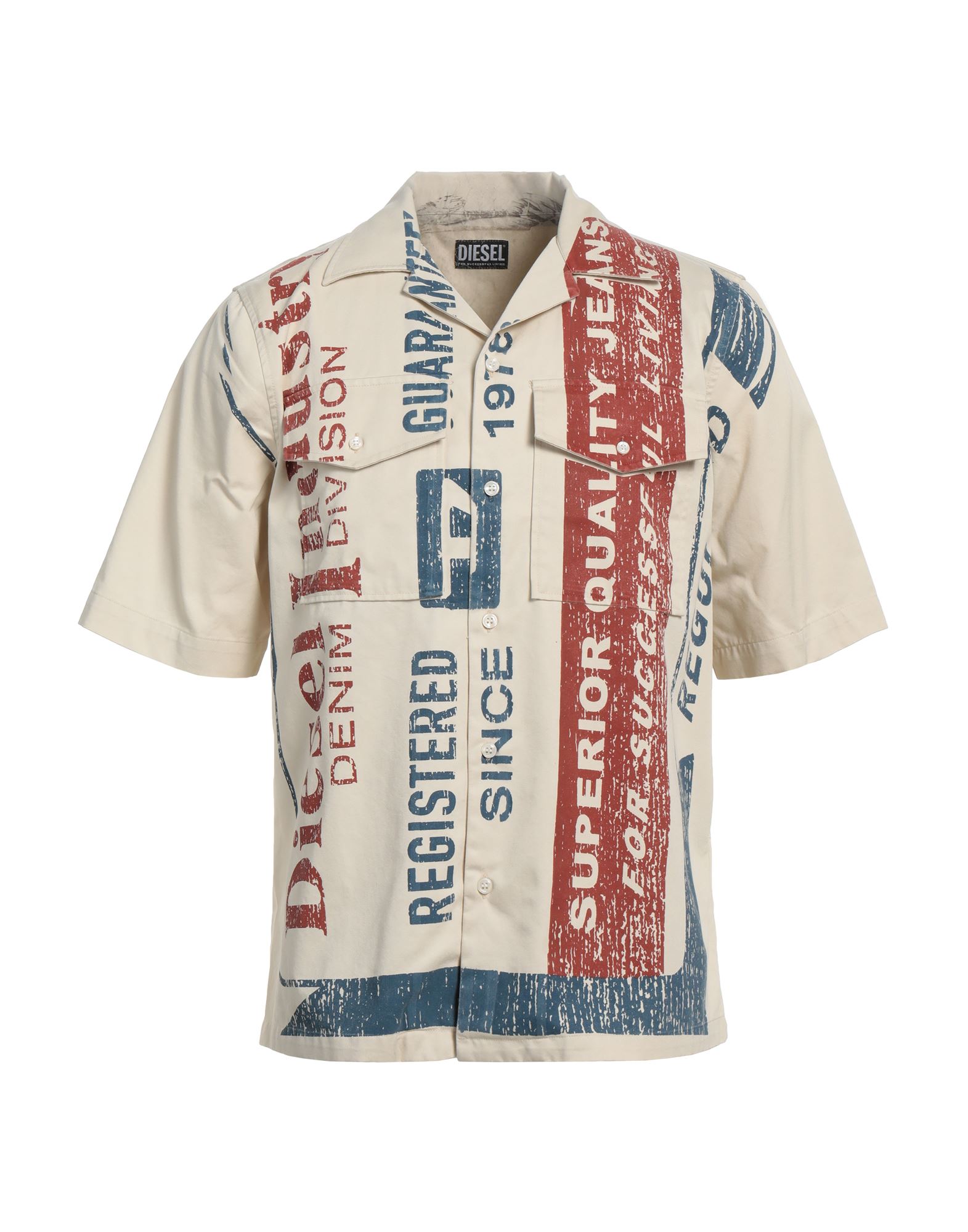 DIESEL Hemd Herren Beige von DIESEL