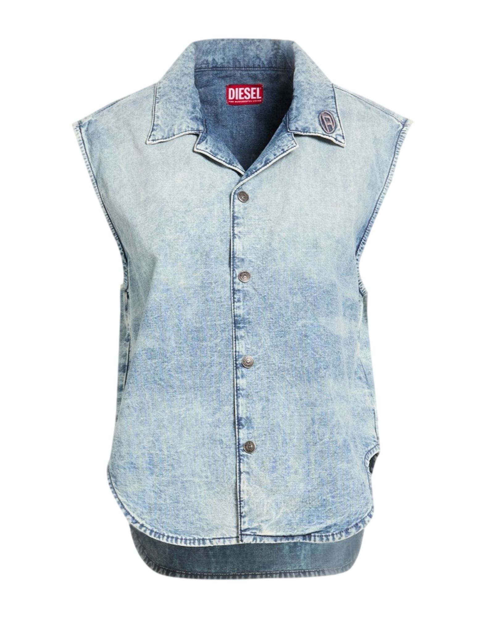 DIESEL Jeanshemd Damen Blau von DIESEL