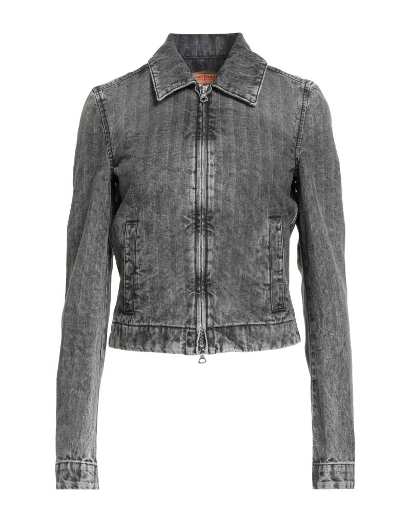 DIESEL Jeansjacke/-mantel Damen Grau von DIESEL
