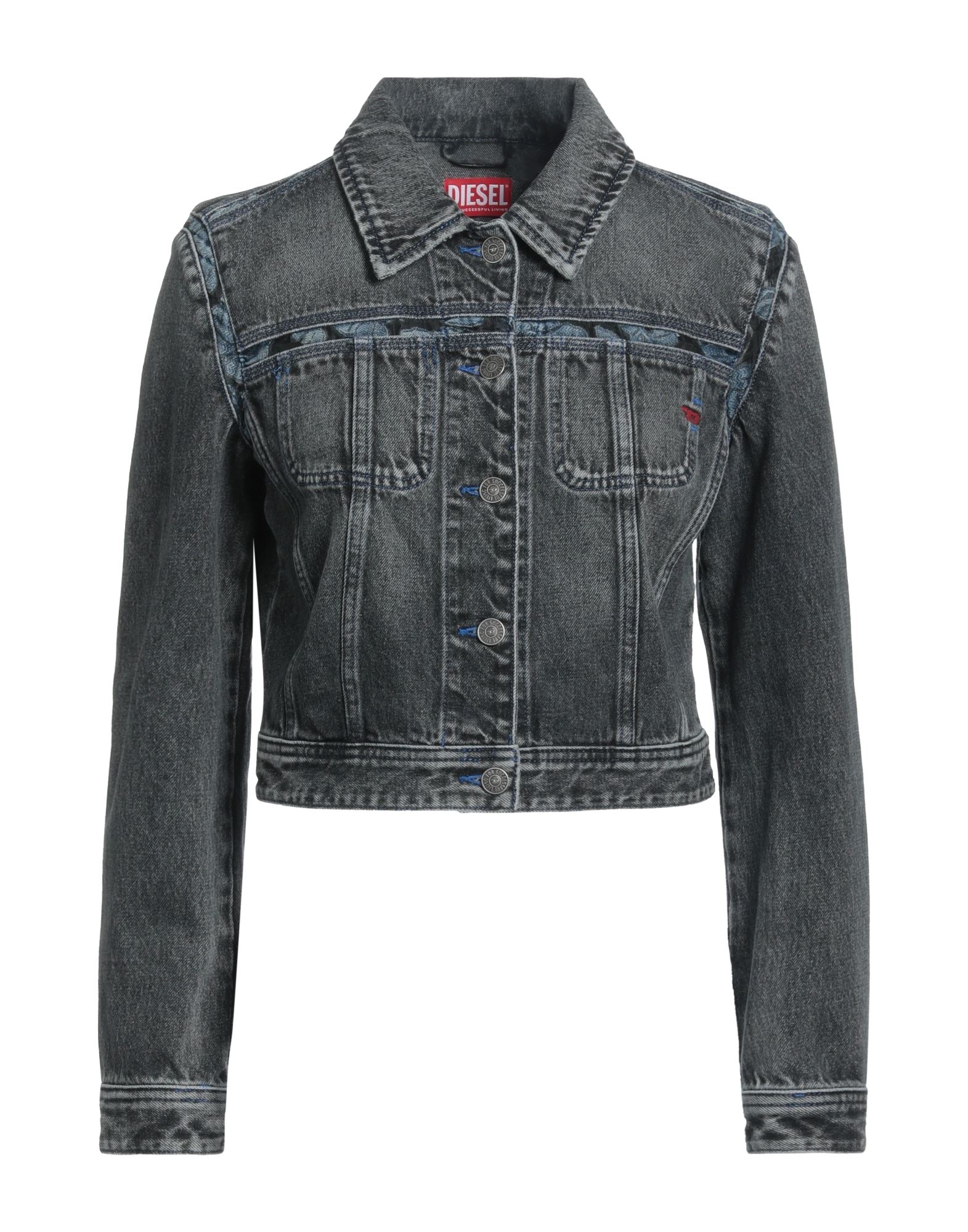 DIESEL Jeansjacke/-mantel Damen Schwarz von DIESEL