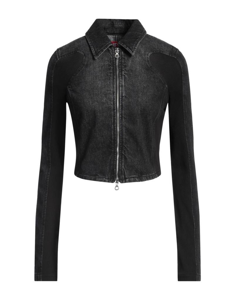 DIESEL Jeansjacke/-mantel Damen Schwarz von DIESEL