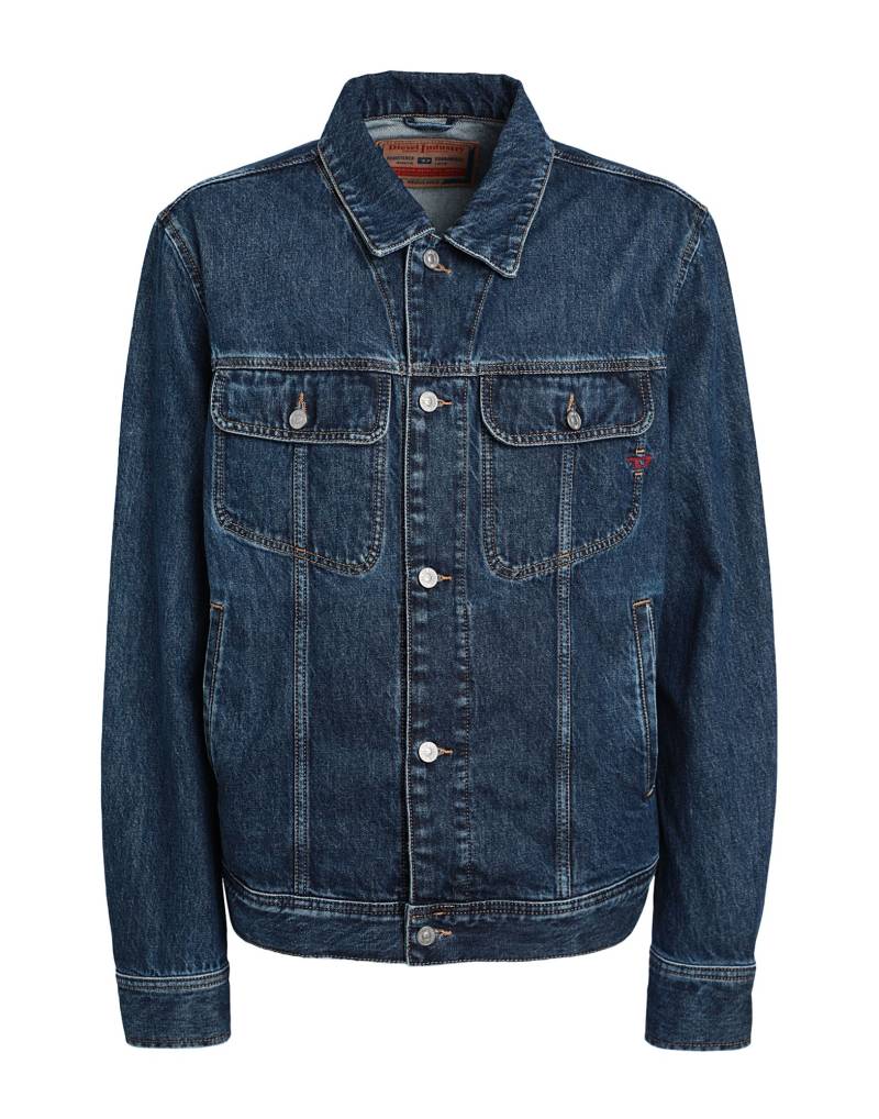 DIESEL Jeansjacke/-mantel Herren Blau von DIESEL