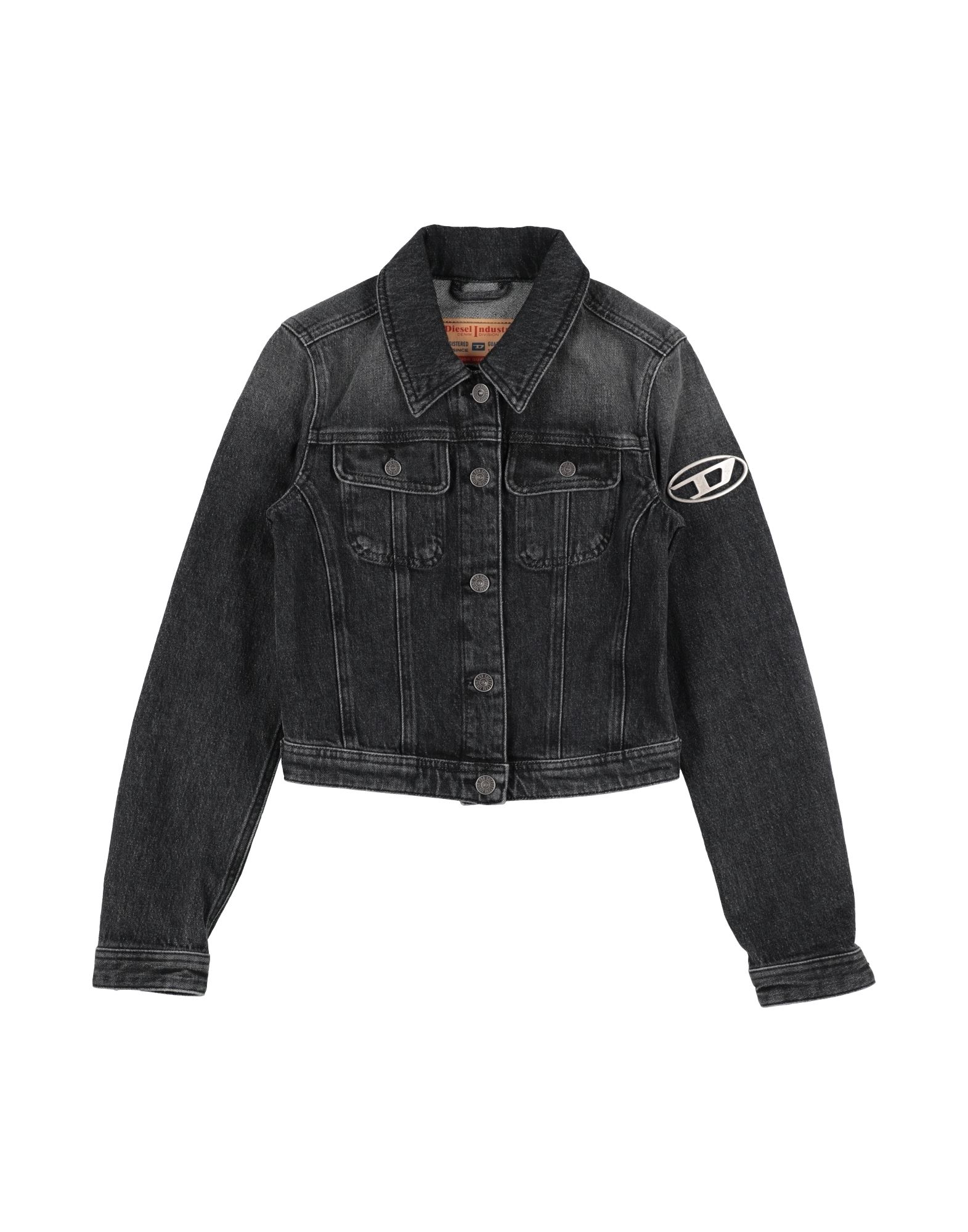 DIESEL Jeansjacke/-mantel Kinder Braungrau von DIESEL