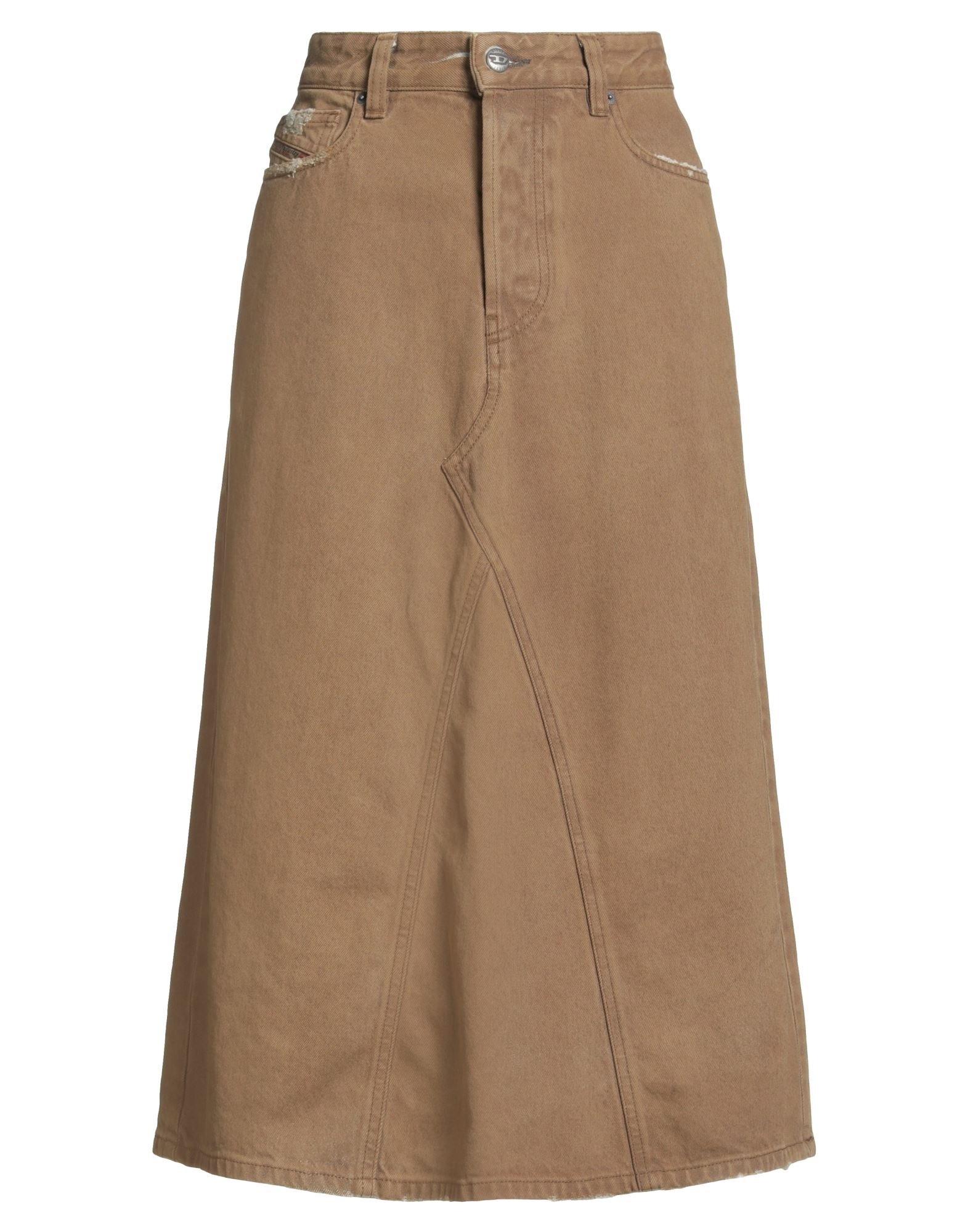 DIESEL Jeansrock Damen Braun von DIESEL