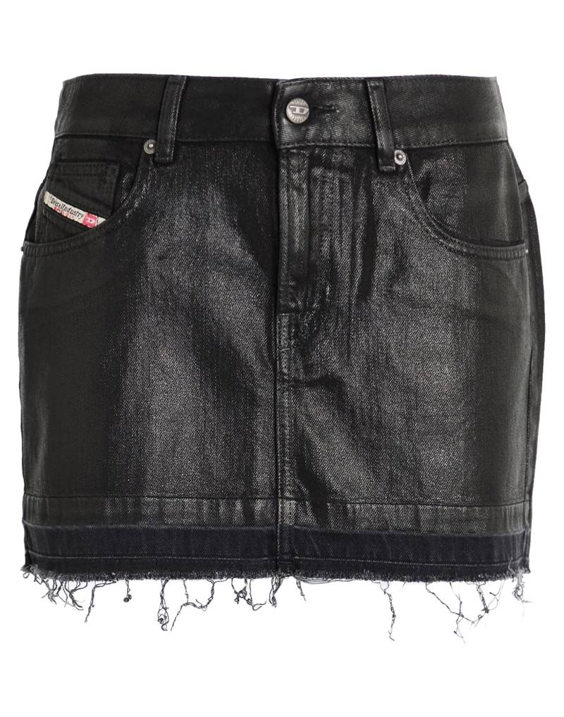 DIESEL Jeansrock Damen Schwarz von DIESEL