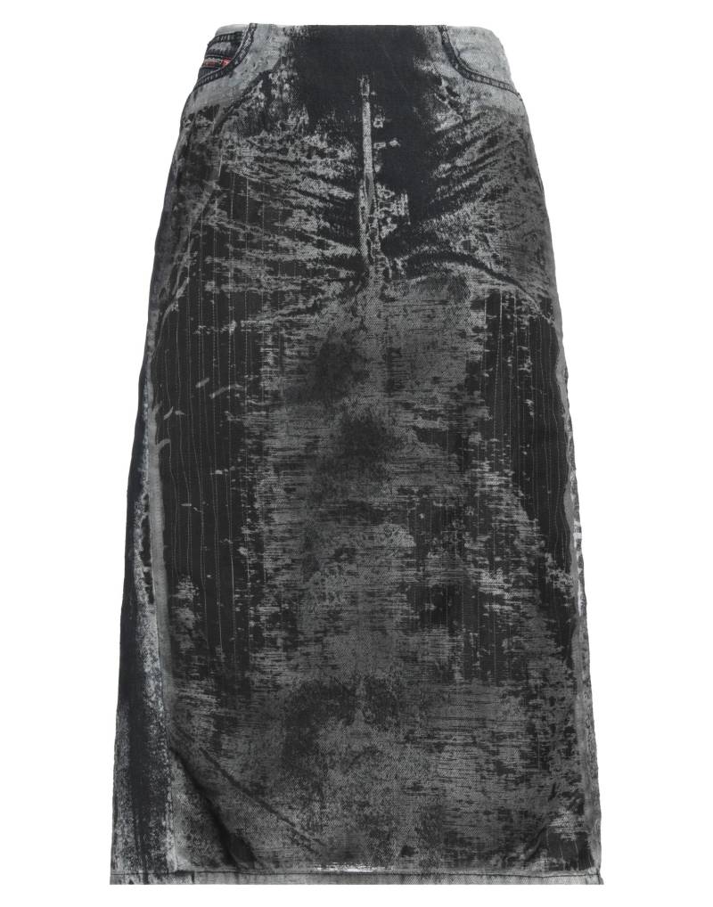 DIESEL Jeansrock Damen Schwarz von DIESEL