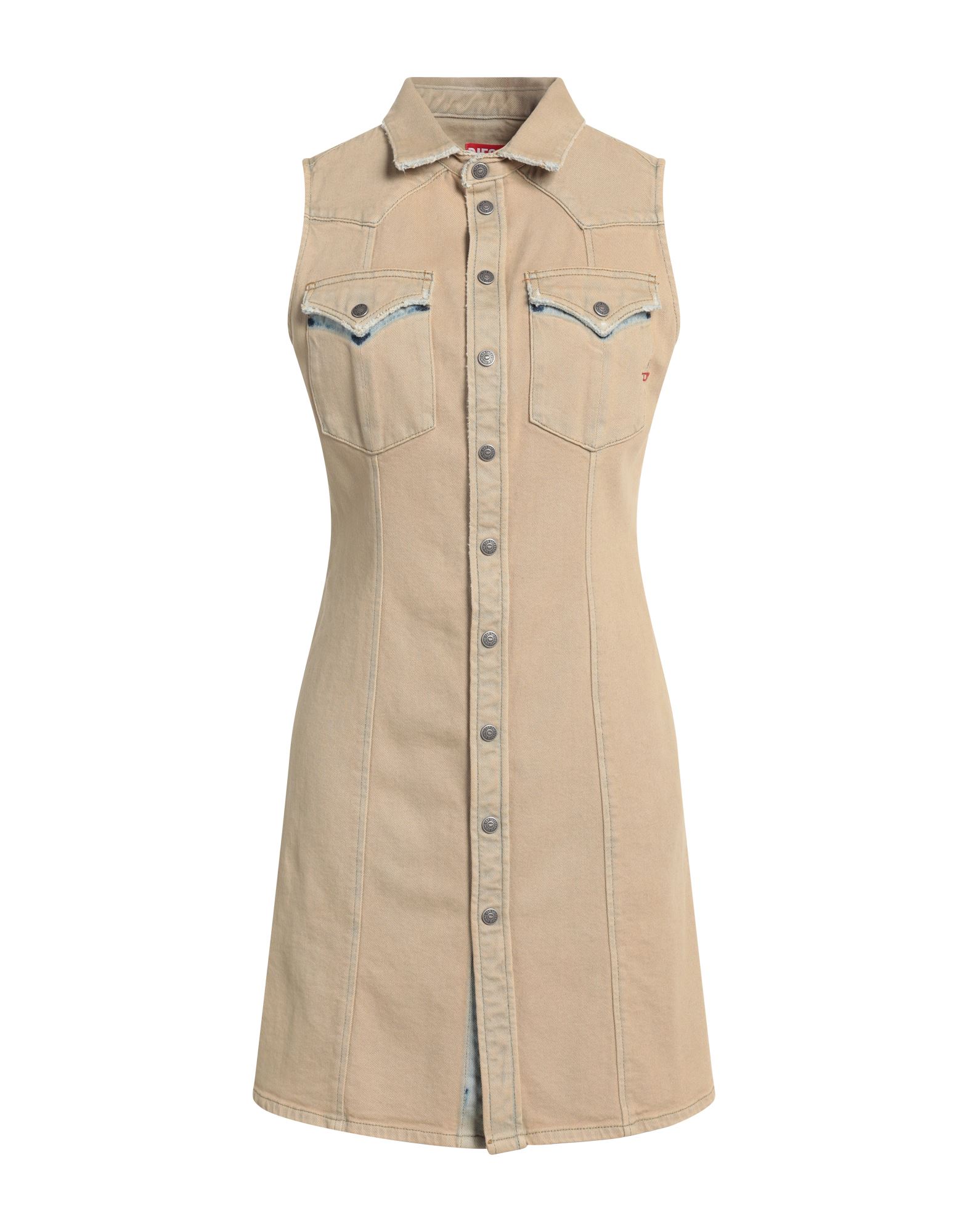 DIESEL Mini-kleid Damen Kamel von DIESEL