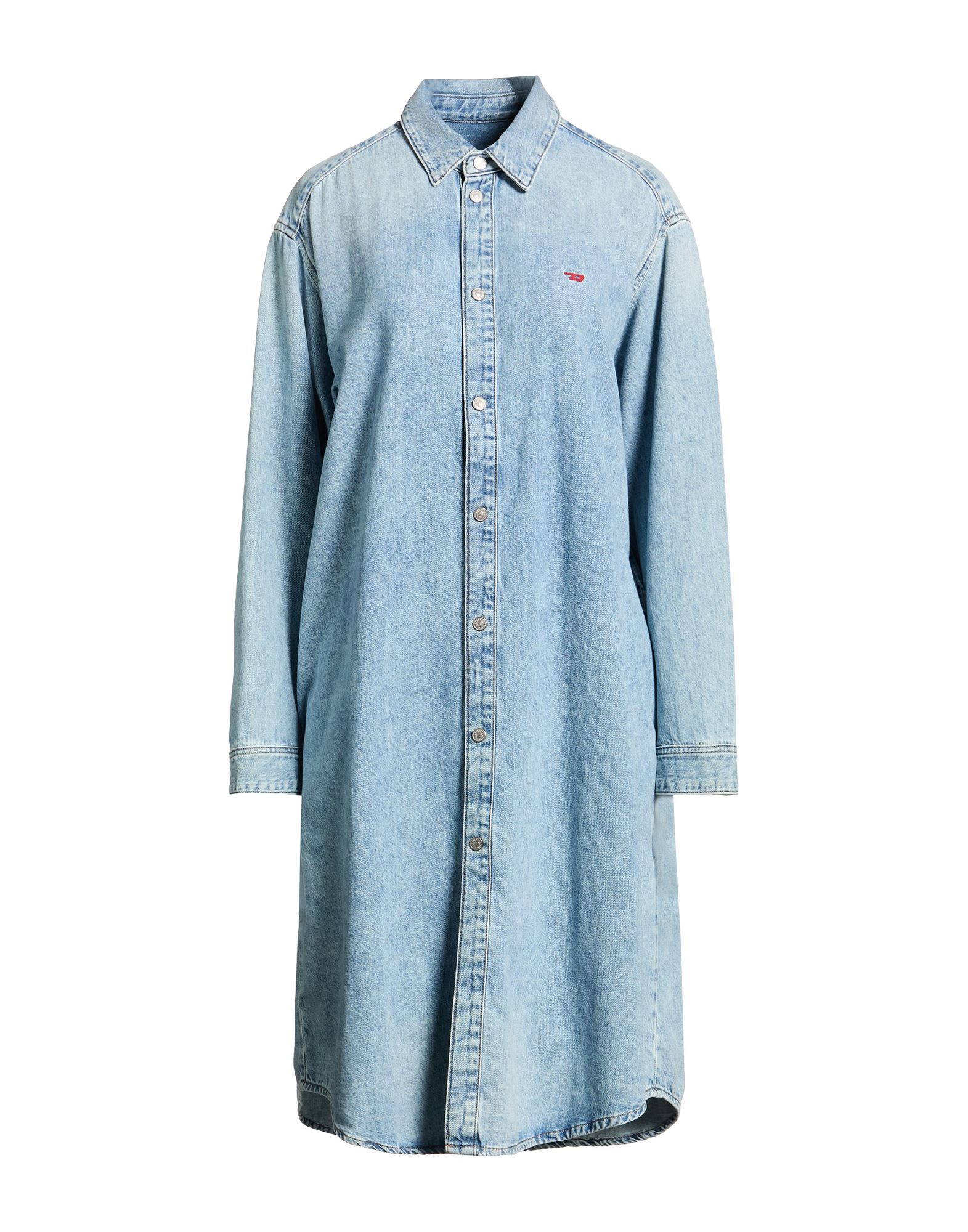 DIESEL Midi-kleid Damen Blau von DIESEL