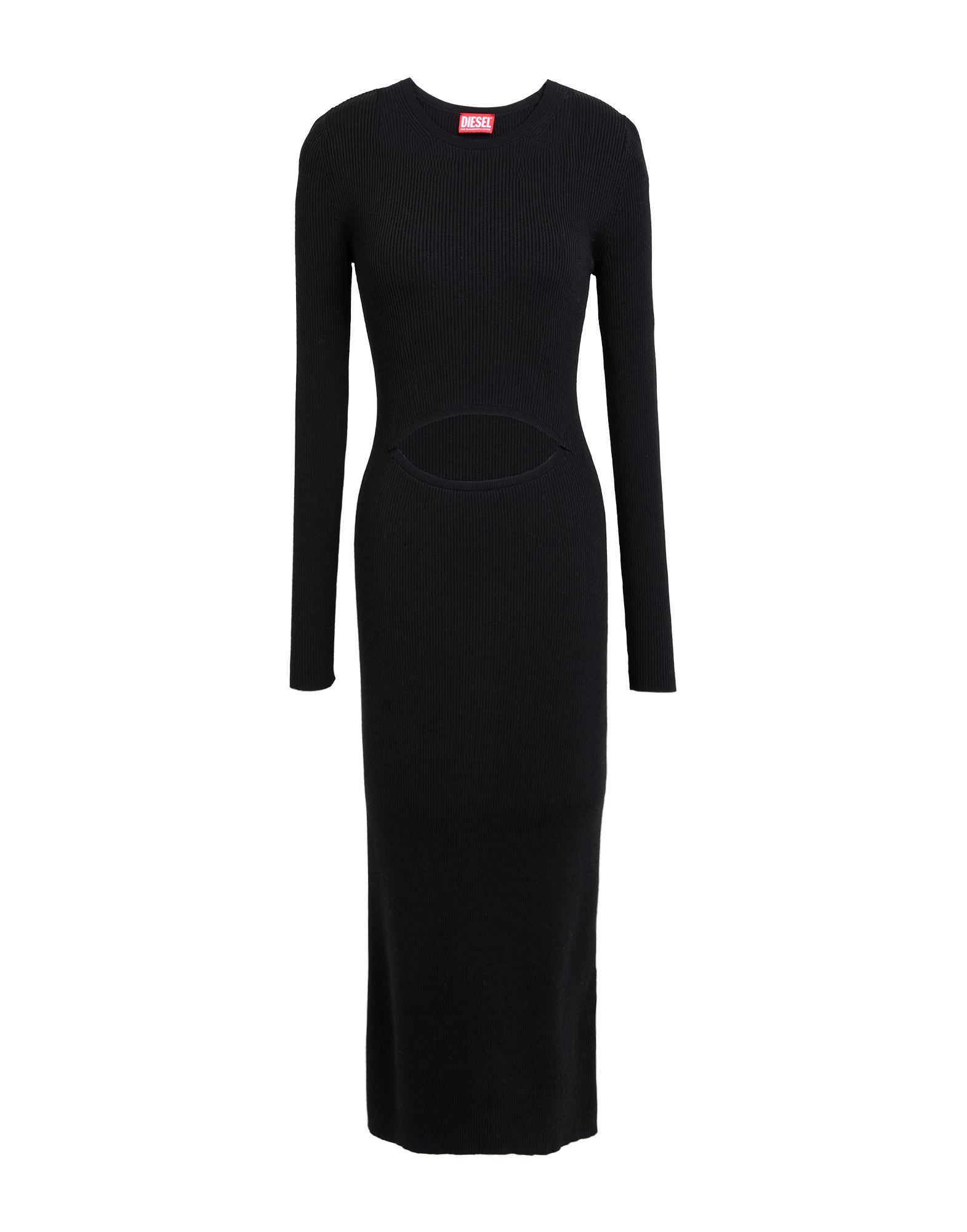 DIESEL Midi-kleid Damen Schwarz DIESEL Midi-kleid Damen Schwarz von DIESEL