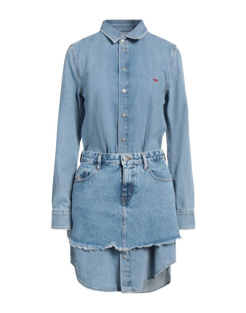 DIESEL Mini-kleid Damen Blau von DIESEL