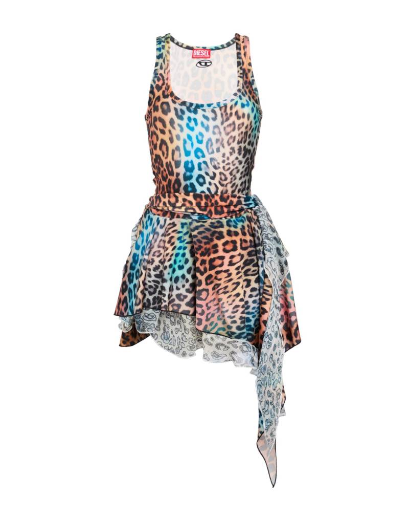 DIESEL Mini-kleid Damen Rostrot von DIESEL