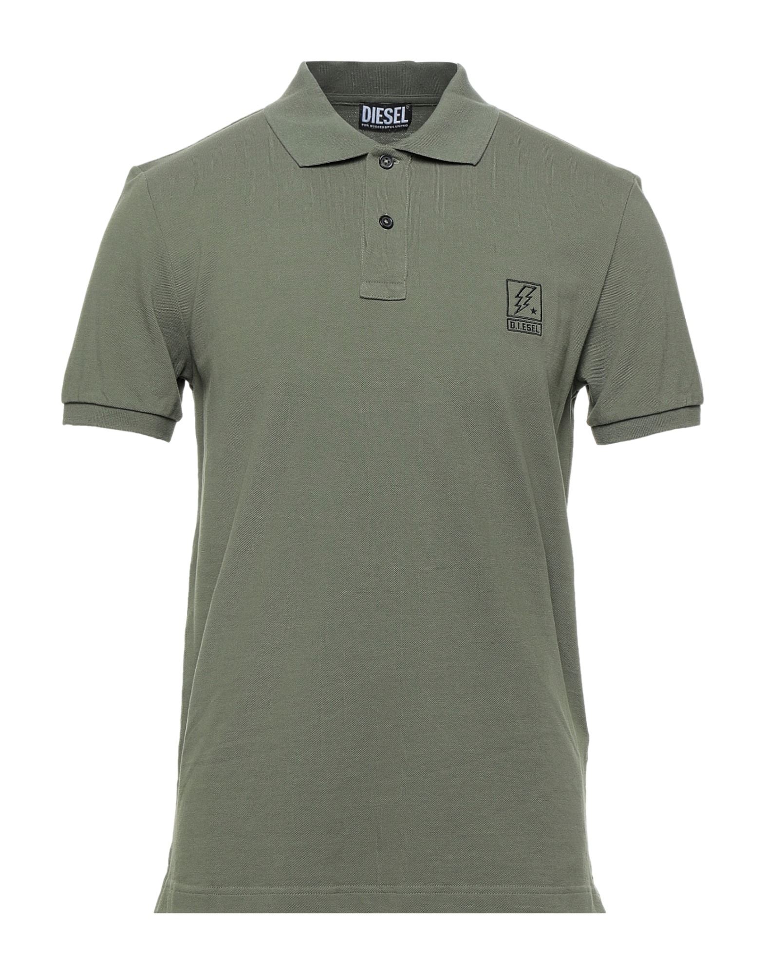 DIESEL Poloshirt Herren Militärgrün von DIESEL