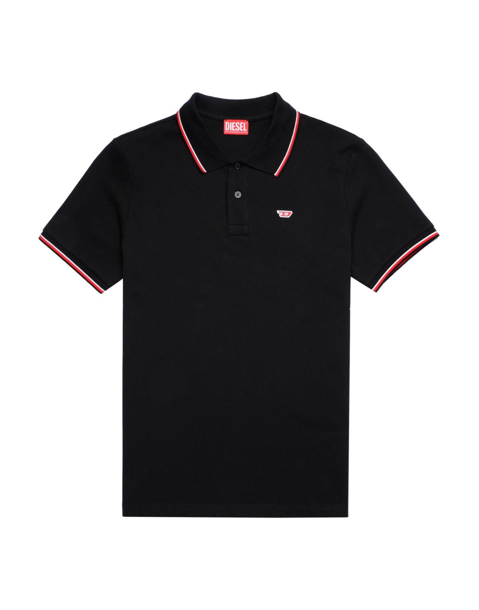 DIESEL Poloshirt Herren Schwarz von DIESEL