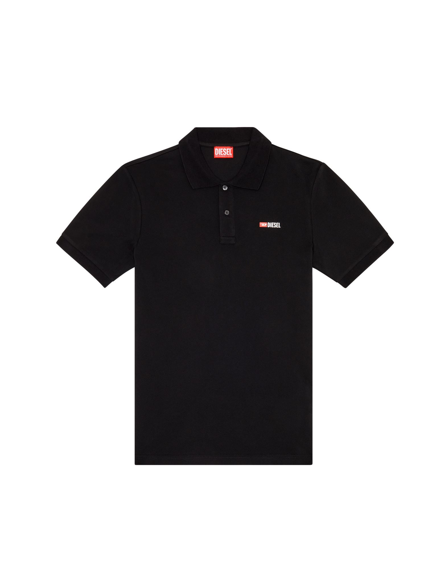 DIESEL Poloshirt Herren Schwarz von DIESEL