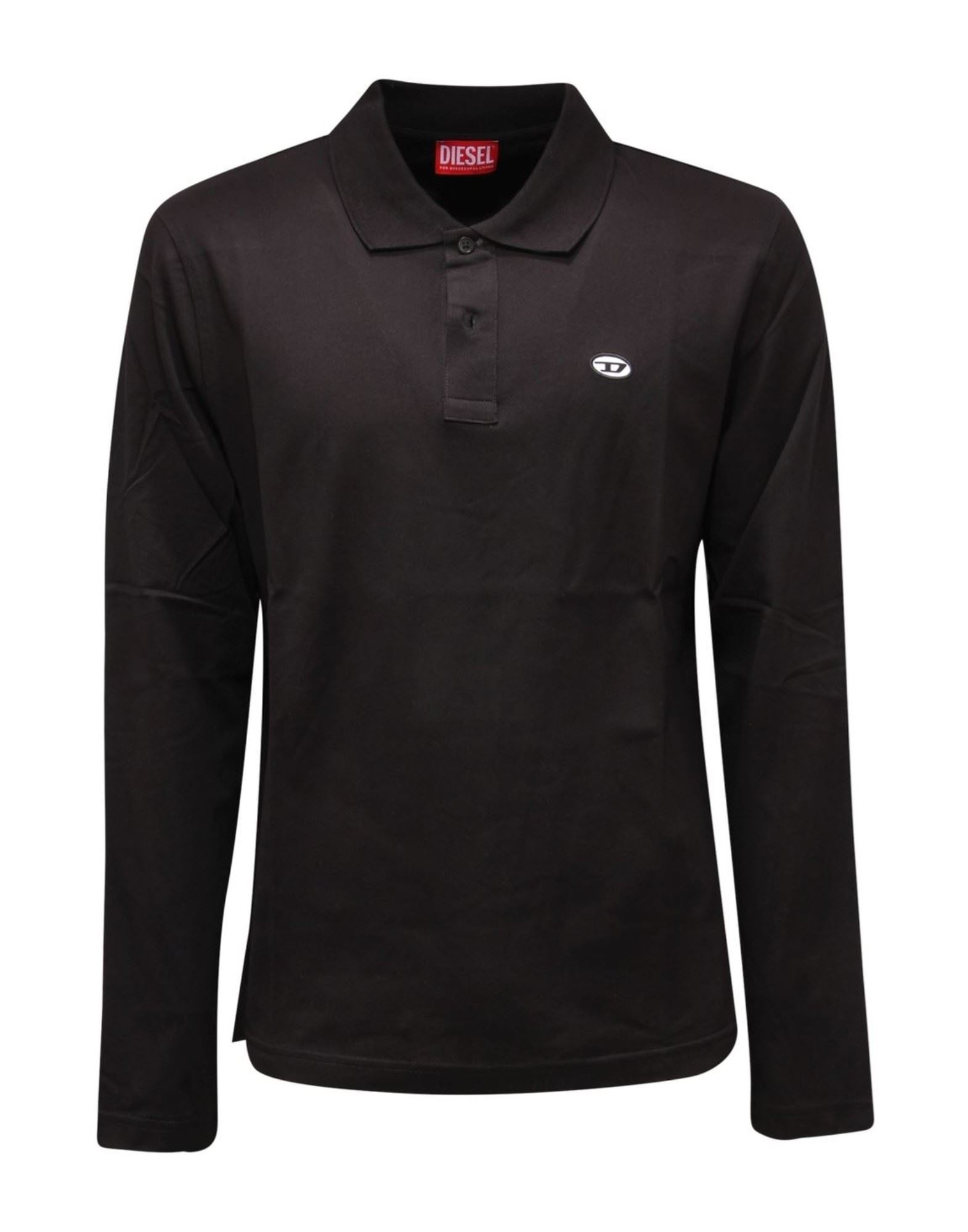 DIESEL Poloshirt Herren Schwarz von DIESEL