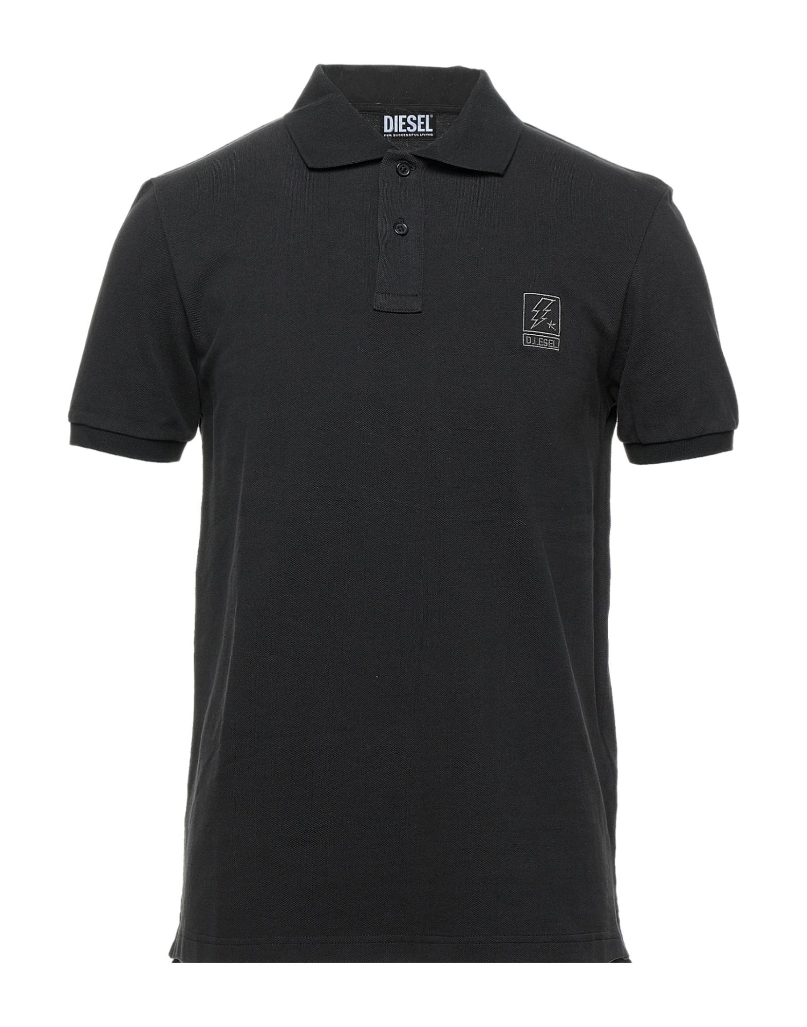 DIESEL Poloshirt Herren Schwarz von DIESEL