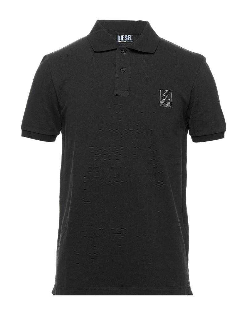 DIESEL Poloshirt Herren Schwarz von DIESEL