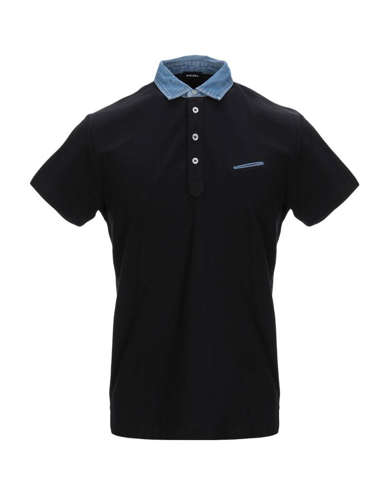 DIESEL Poloshirt Herren Schwarz DIESEL Poloshirt Herren Schwarz von DIESEL