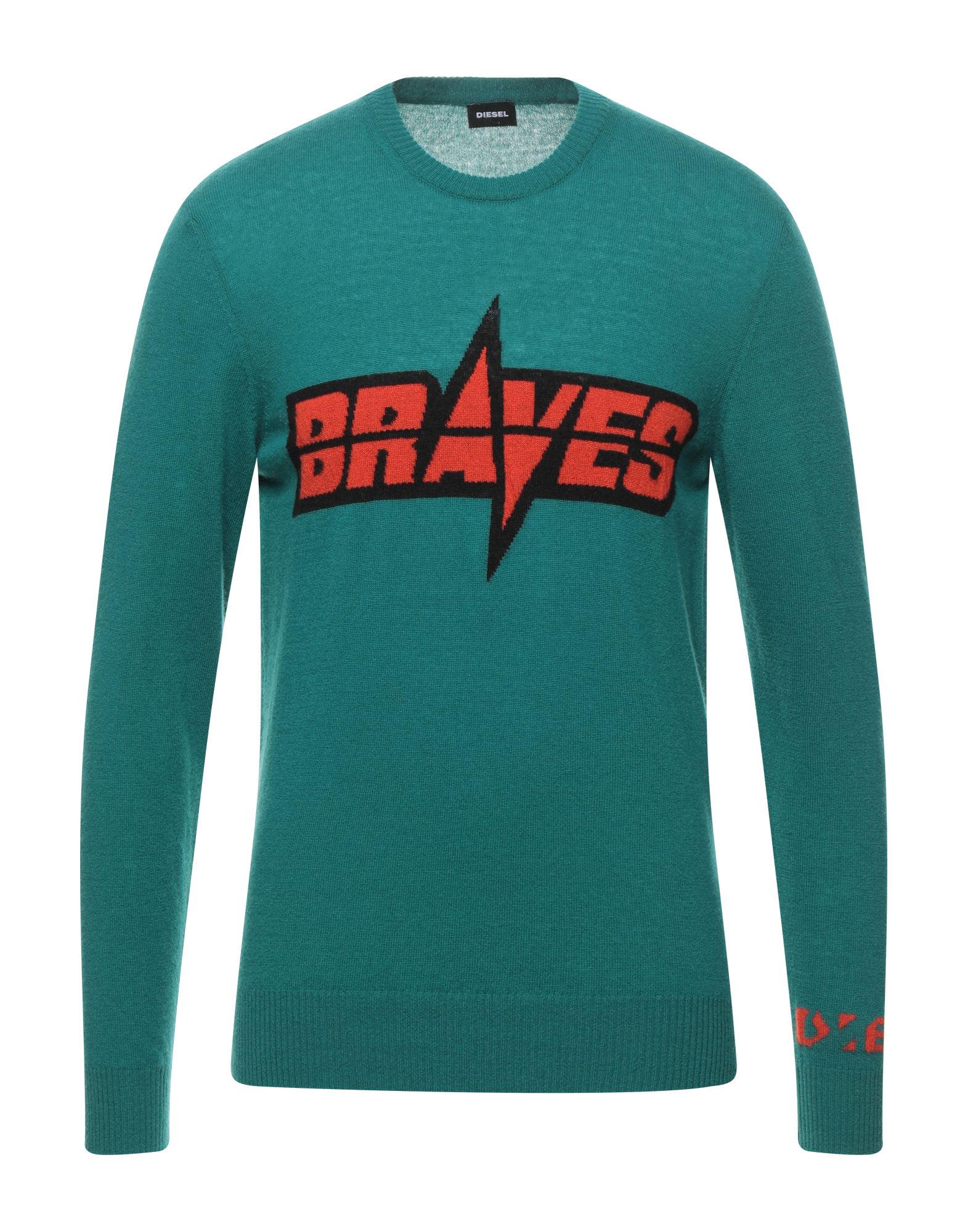 DIESEL Pullover Herren Smaragdgrün von DIESEL