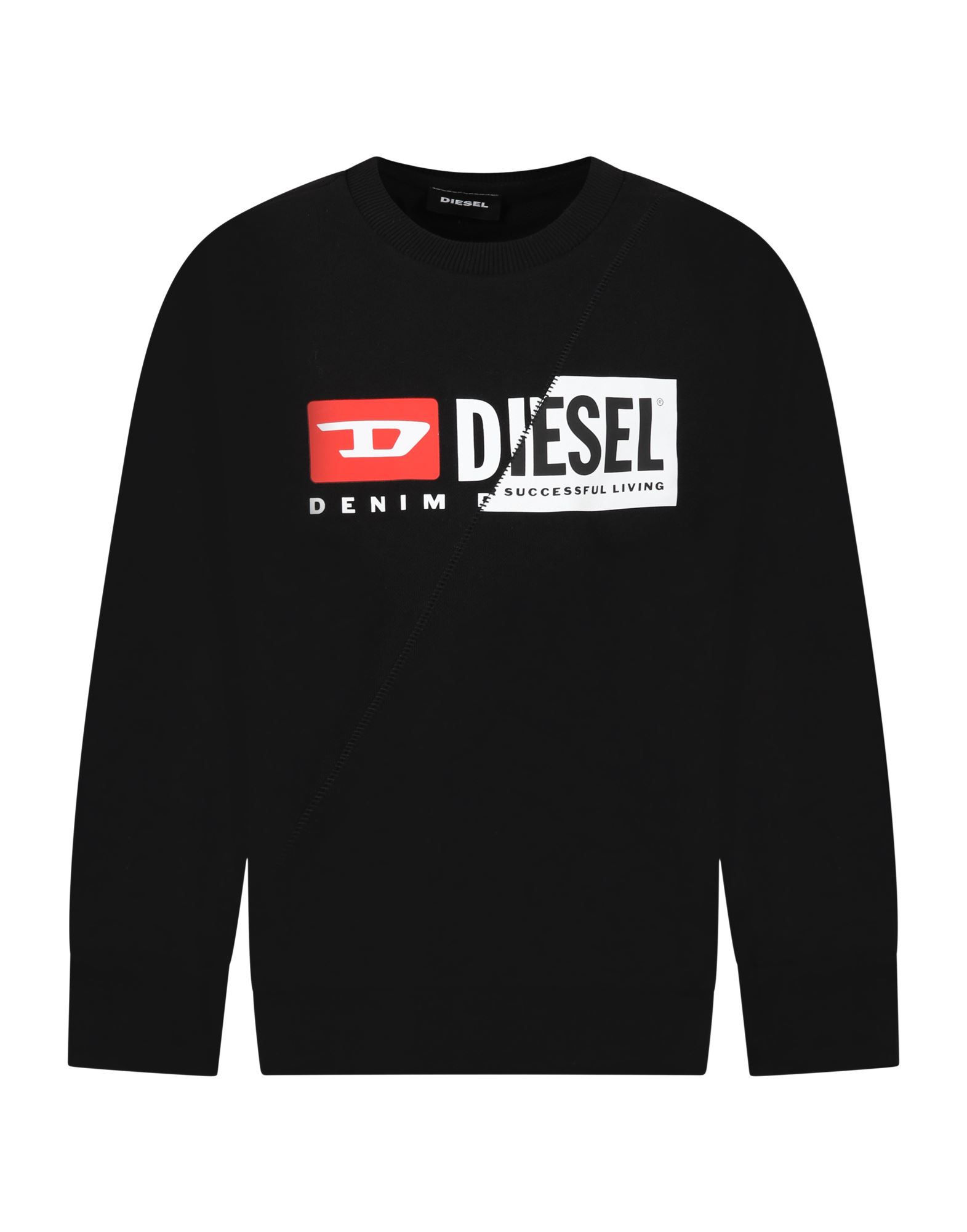 DIESEL Sweatshirt Damen Schwarz von DIESEL