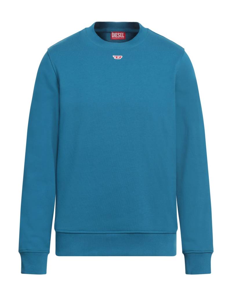 DIESEL Sweatshirt Herren Azurblau von DIESEL