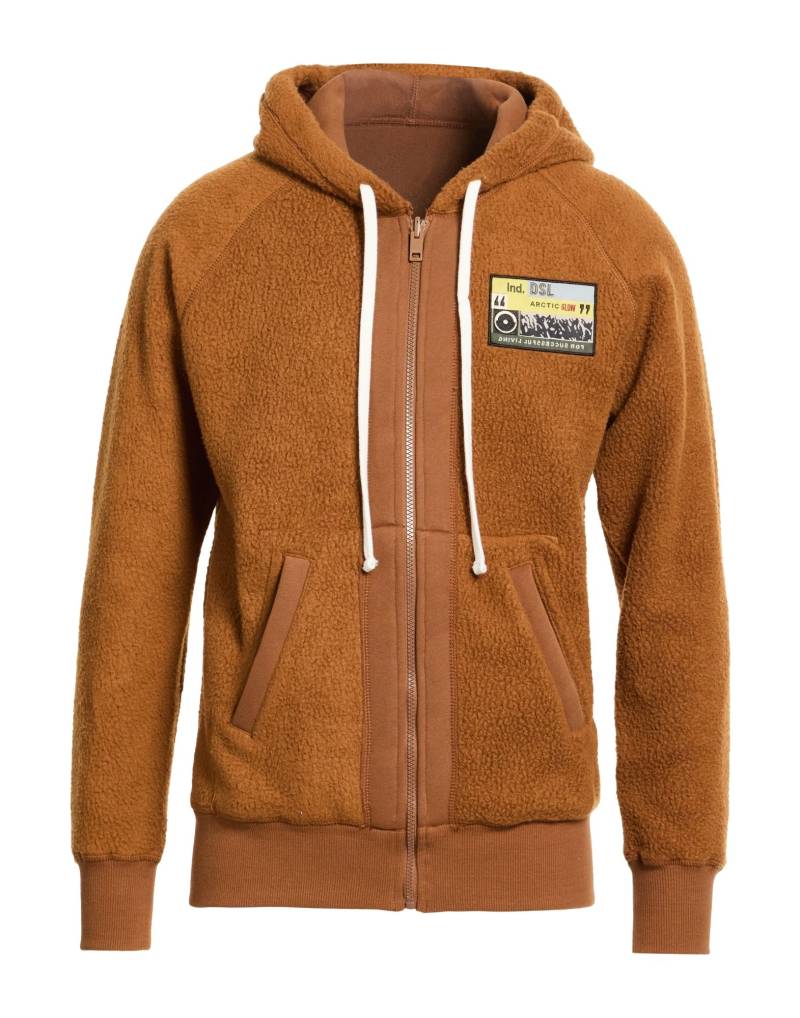DIESEL Sweatshirt Herren Braun von DIESEL