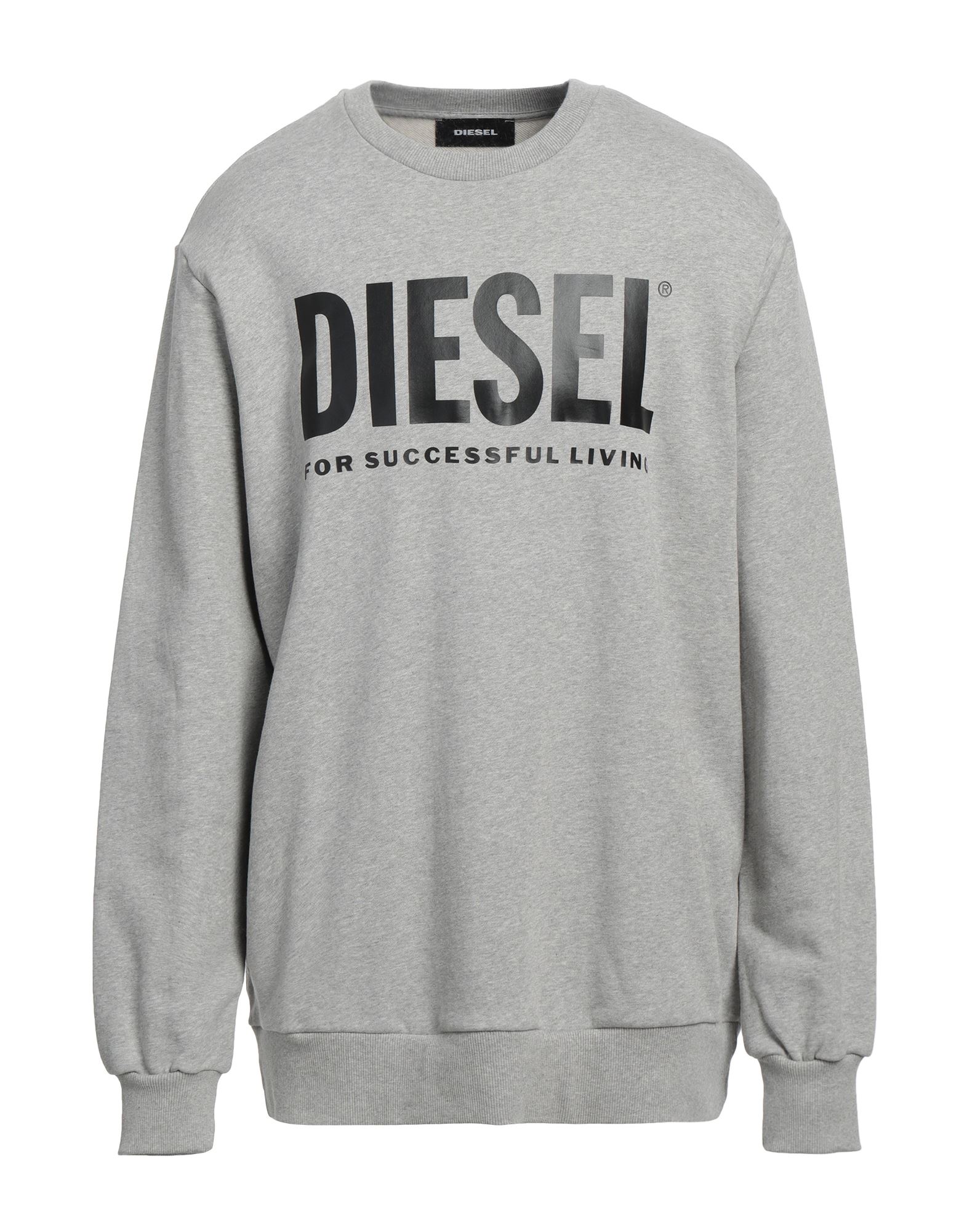 DIESEL Sweatshirt Herren Hellgrau von DIESEL
