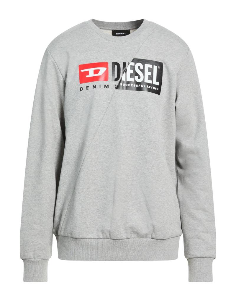 DIESEL Sweatshirt Herren Hellgrau von DIESEL