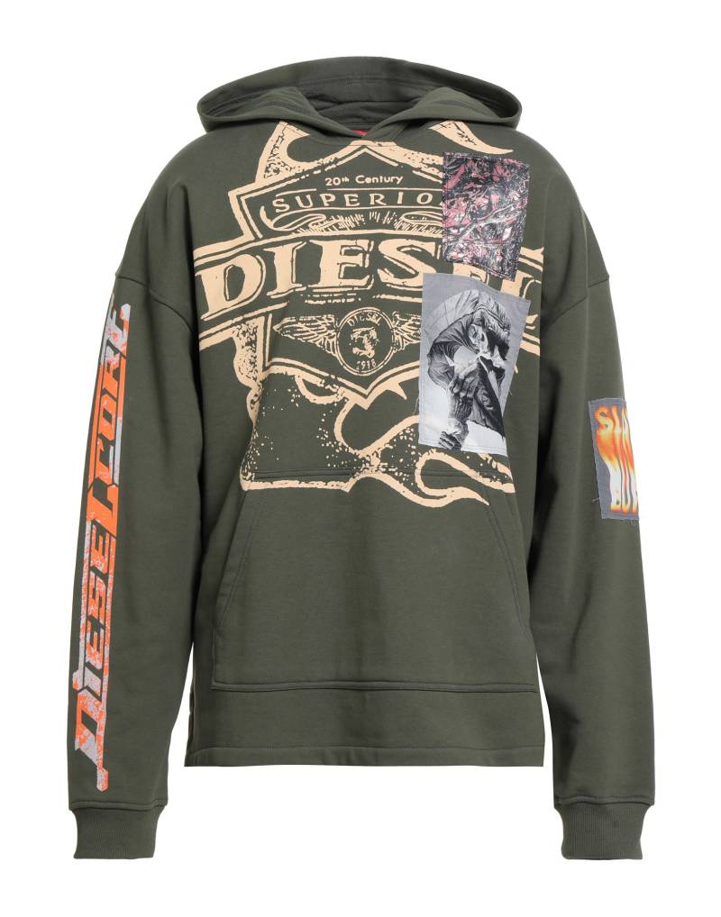 DIESEL Sweatshirt Herren Militärgrün von DIESEL
