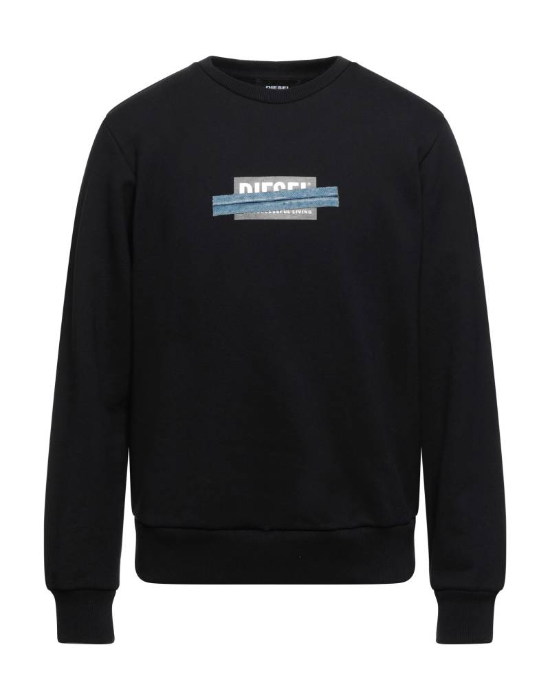 DIESEL Sweatshirt Herren Schwarz von DIESEL