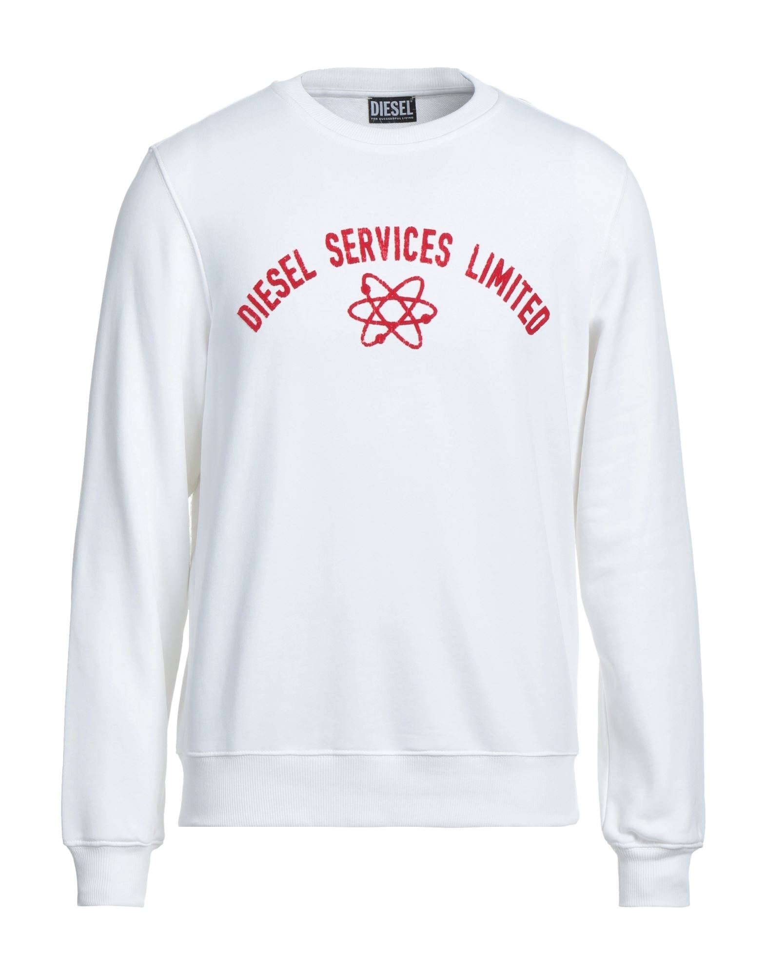 DIESEL Sweatshirt Herren Weiß von DIESEL