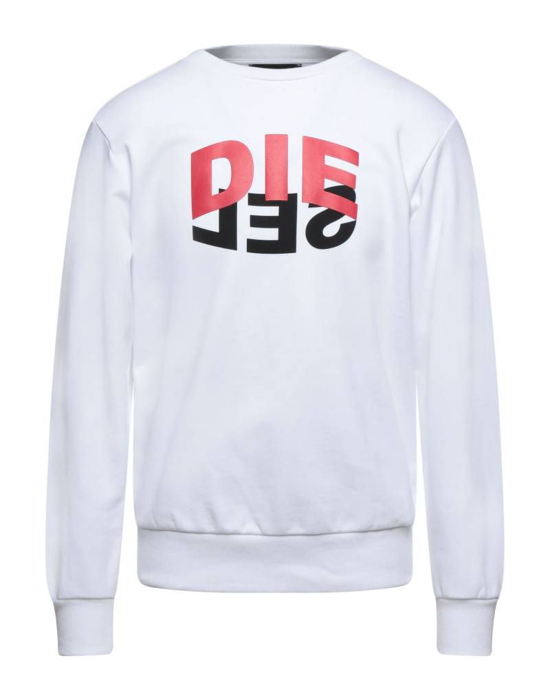 DIESEL Sweatshirt Herren Weiß von DIESEL
