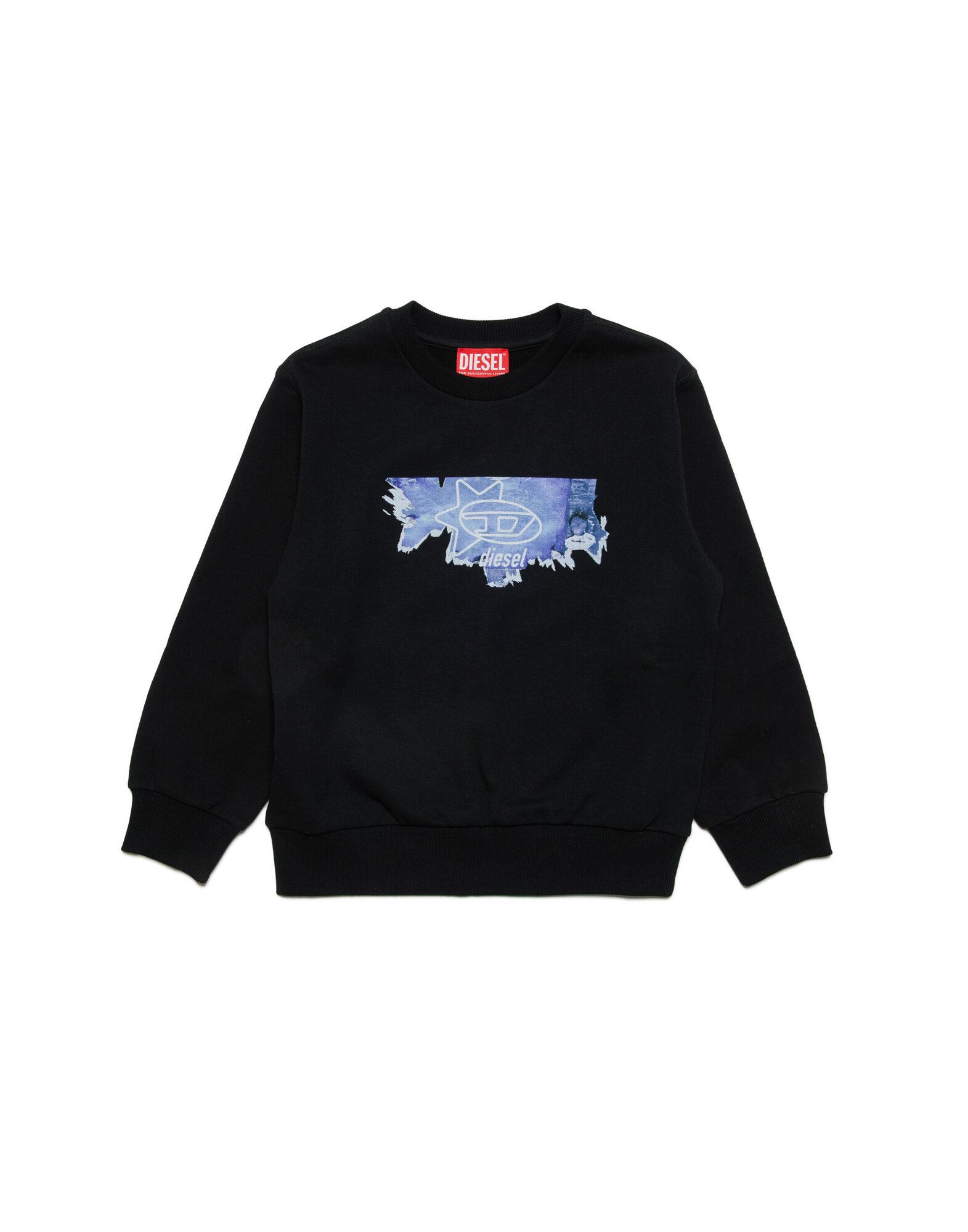 DIESEL Sweatshirt Kinder Schwarz von DIESEL